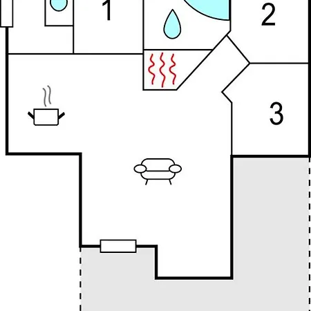 Holiday home Blomstervangen Denm I